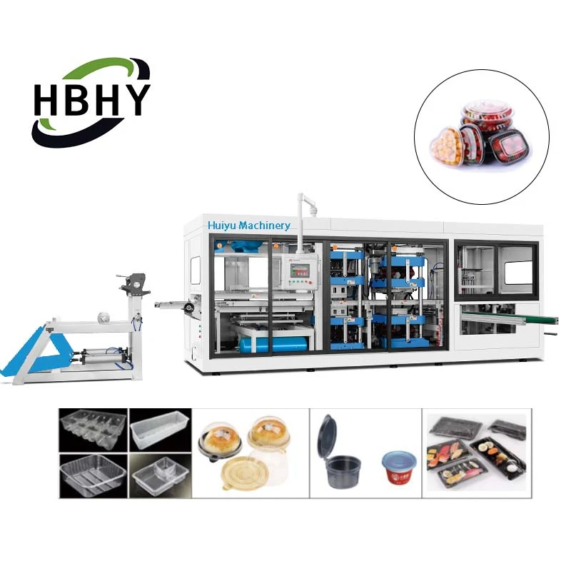 3 Stations Pressure Thermoforming Machine